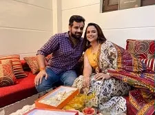 prachi tehlan with her brother sahil tehlan