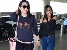 samaira kapur with mother karishma kapoor