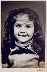 sandali sinha childhood picture