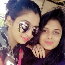 sheetal pathak with sister aparna pathak