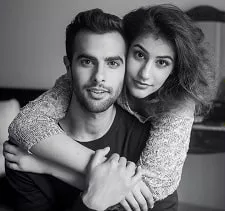 sonia rathee with her brother ankur rathee