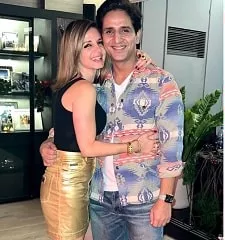 sussanne khan with arslan goni