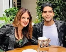 sussanne khan with nephew yuraaj arora