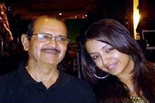 trisha with father krishnan