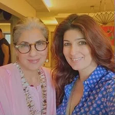 twinkle khanna with dimple kapadia