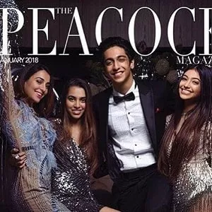 aaliyah kashyap ahaan panday and alanna panday peacock magazine cover