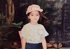 ananya pandey childhood picture