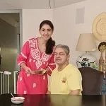 bhavana pandey with father kewal khosla