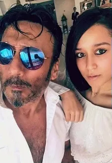 jackie shroff with daughter krishna shroff