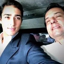 junaid safdar with father safdar awan
