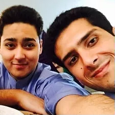 junaid safdar with raheel munir