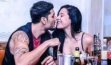 krishna shroff with boyfriend eban hyams