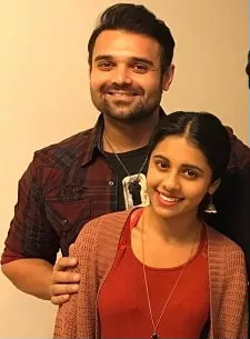 mahaakshay chakraborty with sister dishani chakraborty