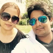 malvika sood sachar with husband gautam sachar