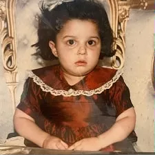 mehr-un-nisa munir childhood picture