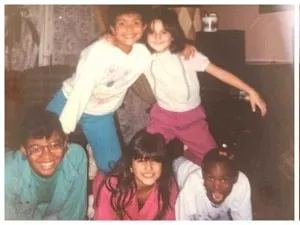 nargis fakhri childhood picture