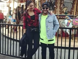 nargis fakhri with matt alonzo