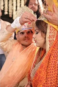 pankhuri pathak and anil yadav marriage picture