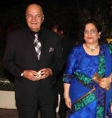 prem chopra with wife uma chopra