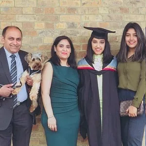 sagarika kaimal family picture