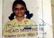 sherlyn chopra childhood picture