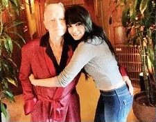 sherlyn chopra with hugh hefner