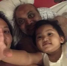 sohail rekhi with his daughter