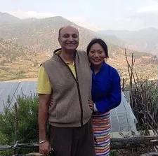 sohail rekhi with wife dechhen pelden