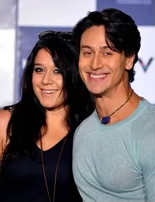 tiger shroff with sister krishna shroff