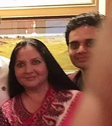 yogeeta bali with son ushmey chakraborty