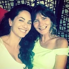 barbara mori with mother rosario ochoa