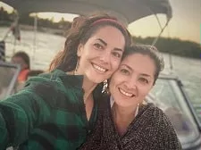 barbara mori with sister kenya mori