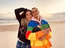 barbara mori with son sergio mayer mori