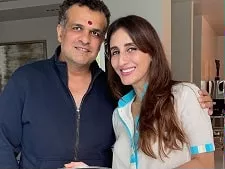 farah khan ali with ajay arora