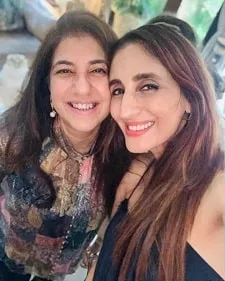 farah khan ali with cousin aban nanavaty