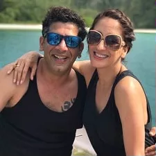farah khan ali with husband dj aqeel