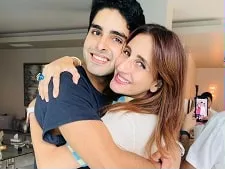 farah khan ali with nephew yuraaj arora