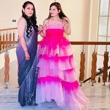 isha negi with sister ina negi
