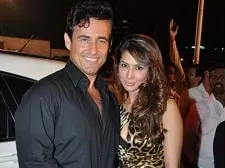 kim sharma with carlos marin