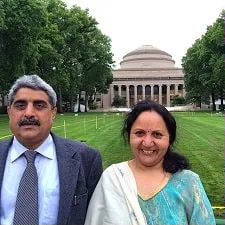 kusum chadda with somesh chadda