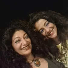 reena chopra with sister aashima malhotra