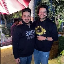 sahaj chopra with brother shivang chopra