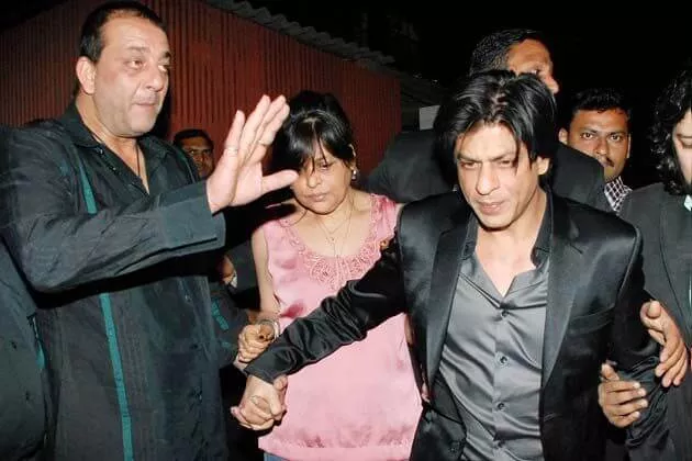 shahrukh khan sanjay dutt drunk