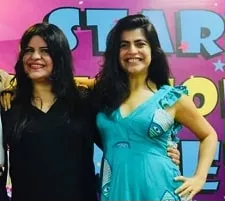 shenaz treasury with sister tina treasurywala