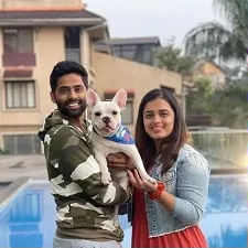 suryakumar yadav and devisha shetty with pablo shetty yadav