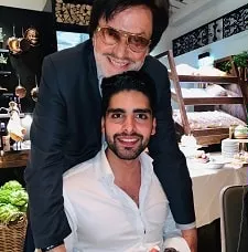 yuraaj arora with grandfather sanjay khan