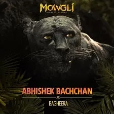 abhishek bachchan as bagheera in mowgli