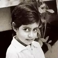 abhishek bachchan childhood picture