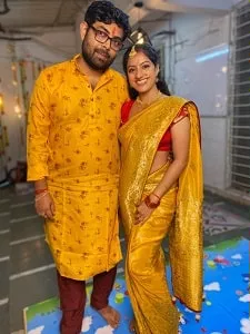 deepika singh with her husband rohit raj goyal