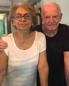 edna morea with husband ronnie morea